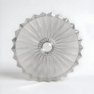 Rosenthal Blossom 12" Hand Cut Lead Crystal Bowl, Signed Germany, Vintage Decor